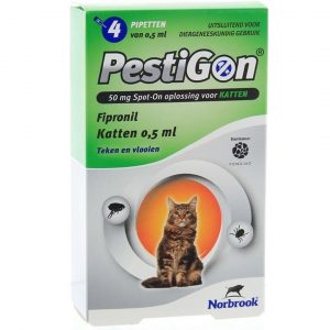 Противопаразитна Spot-on Пипета за Котки – Pestigon 0.5ml