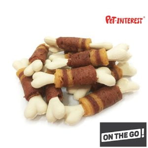 Лакомство Calcium Bones with Bacon On the Go PetInterest~65бр