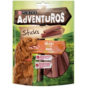 Лакомство за Кучета с Биволско – Adventuros Sticks Purina, 120gr